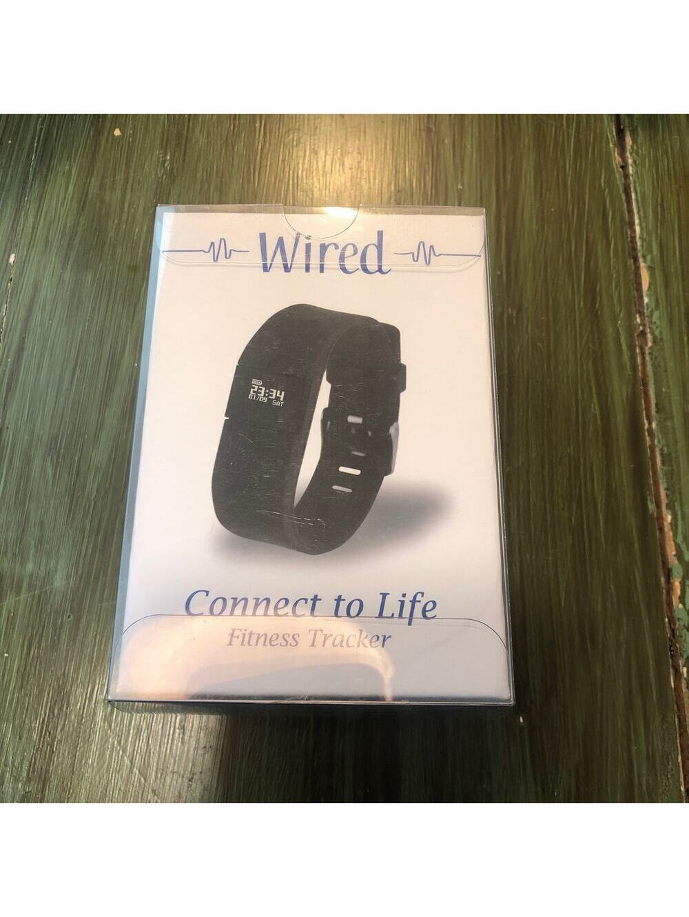 Wired Connect to Life NEW Fitness Tracker-Time, Calories, Pedometer, Alarm